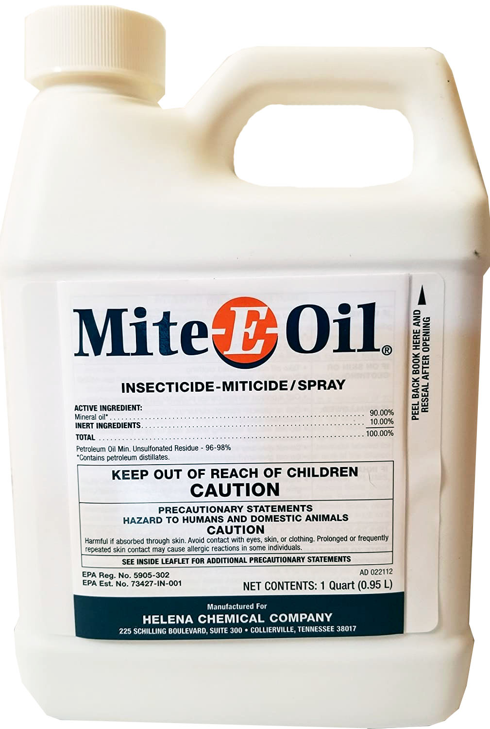 Mite-E-Oil 2.5 Gal Jug - 2 per case - Grower